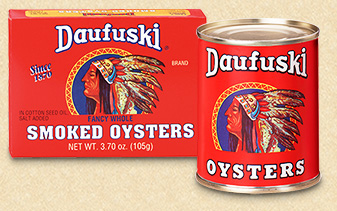 Daufuski Brand Oysters