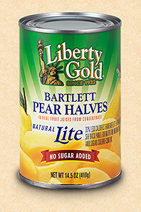 Lite Bartlett Pear Halves