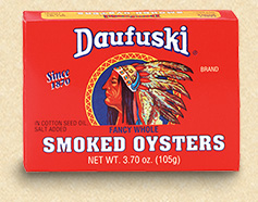 Daufuski Smoked Oysters