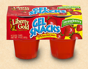 Strawberry Gel Snacks